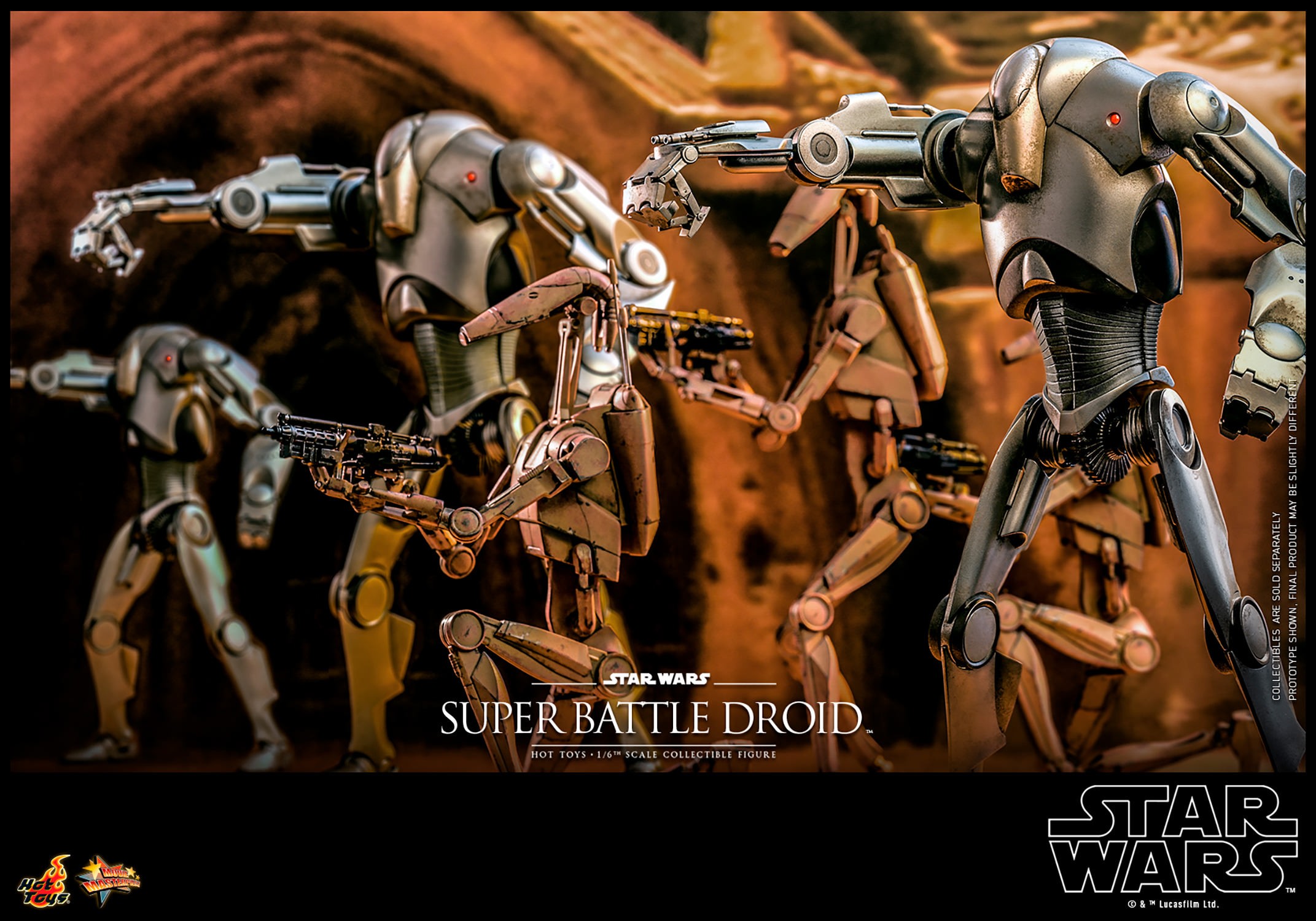 AOTC Super Battle Droid Sixth Scale Figure 5