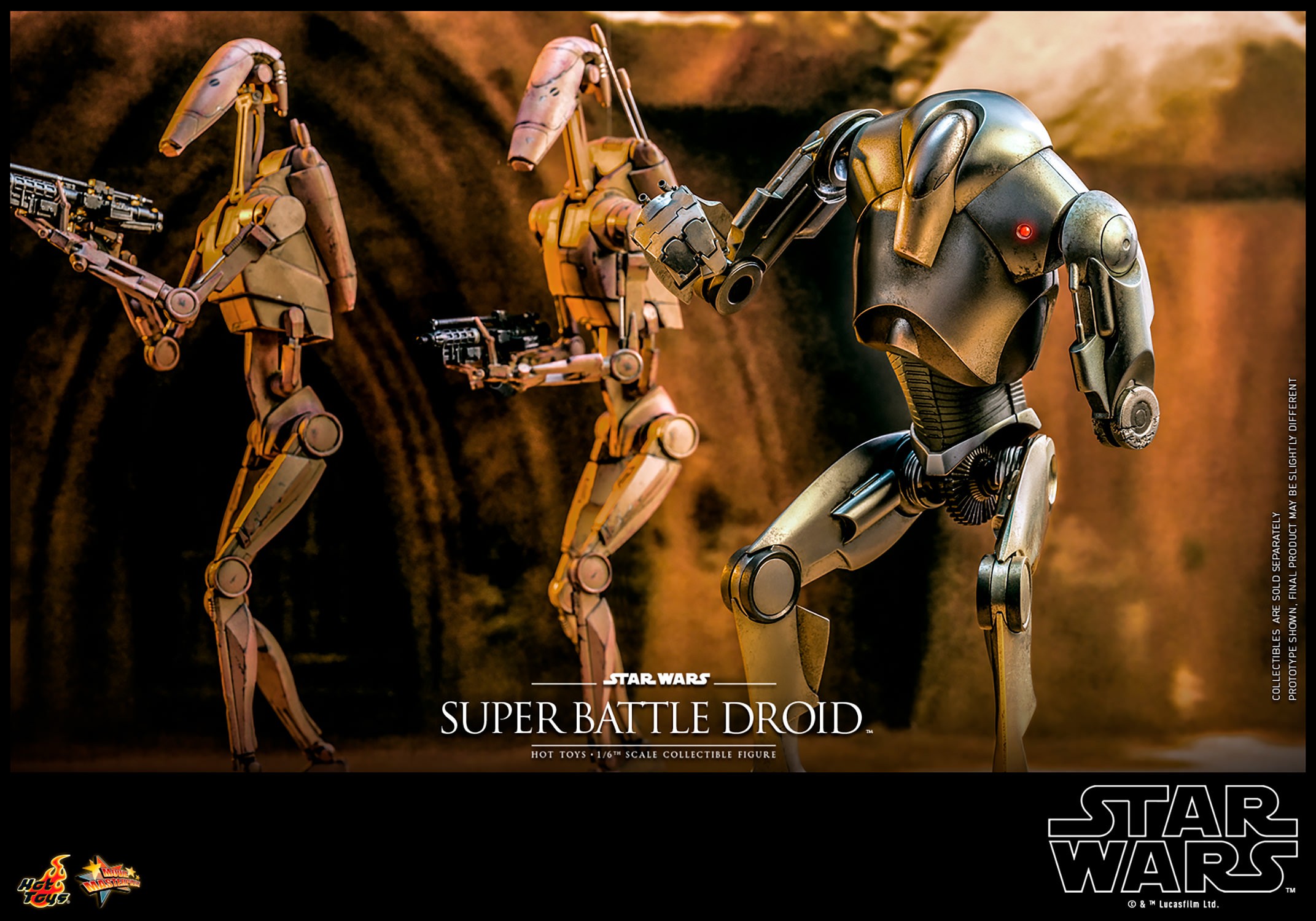 AOTC Super Battle Droid Sixth Scale Figure 6