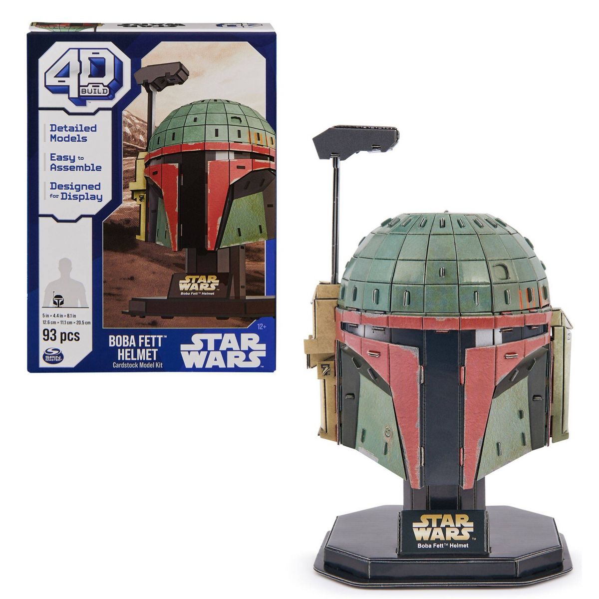 SW Boba Fett Helmet 4D Build Model Kit Puzzle 1