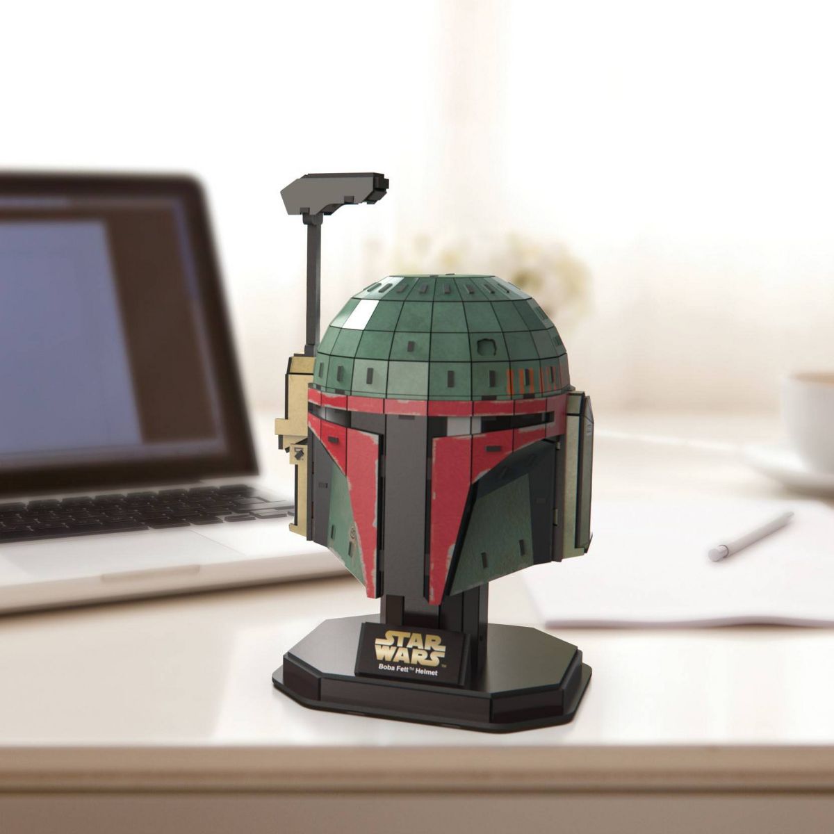 SW Boba Fett Helmet 4D Build Model Kit Puzzle 4