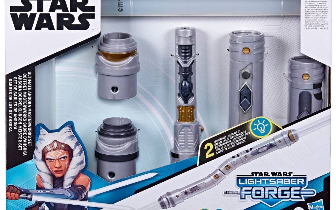 New Star Wars Ahsoka Lightsaber Forge Ultimate Ahsoka Lightsabers Masterworks Set available!