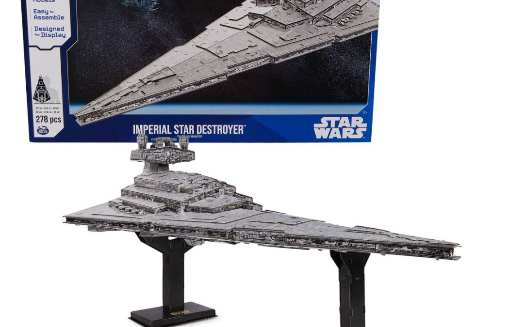 New Star Wars Imperial Star Destroyer 4D BUILD Model Kit Puzzle available now!