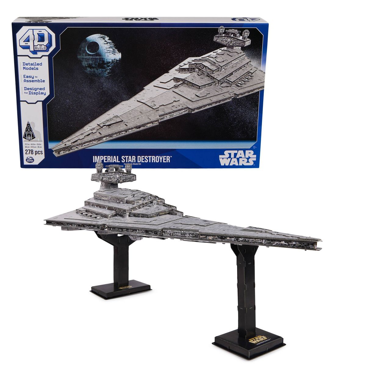 SW Imperial Star Destroyer 4D BUILD Model Kit Puzzle 1