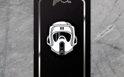 New Star Wars Imperial Scout Trooper Helmet Soft Enamel Pin available now!