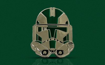 New Star Wars Commander Gree's Helmet Soft Enamel Pin available now!