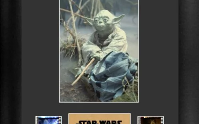 New Star Wars Master Yoda Character Framed Film Cell available now!