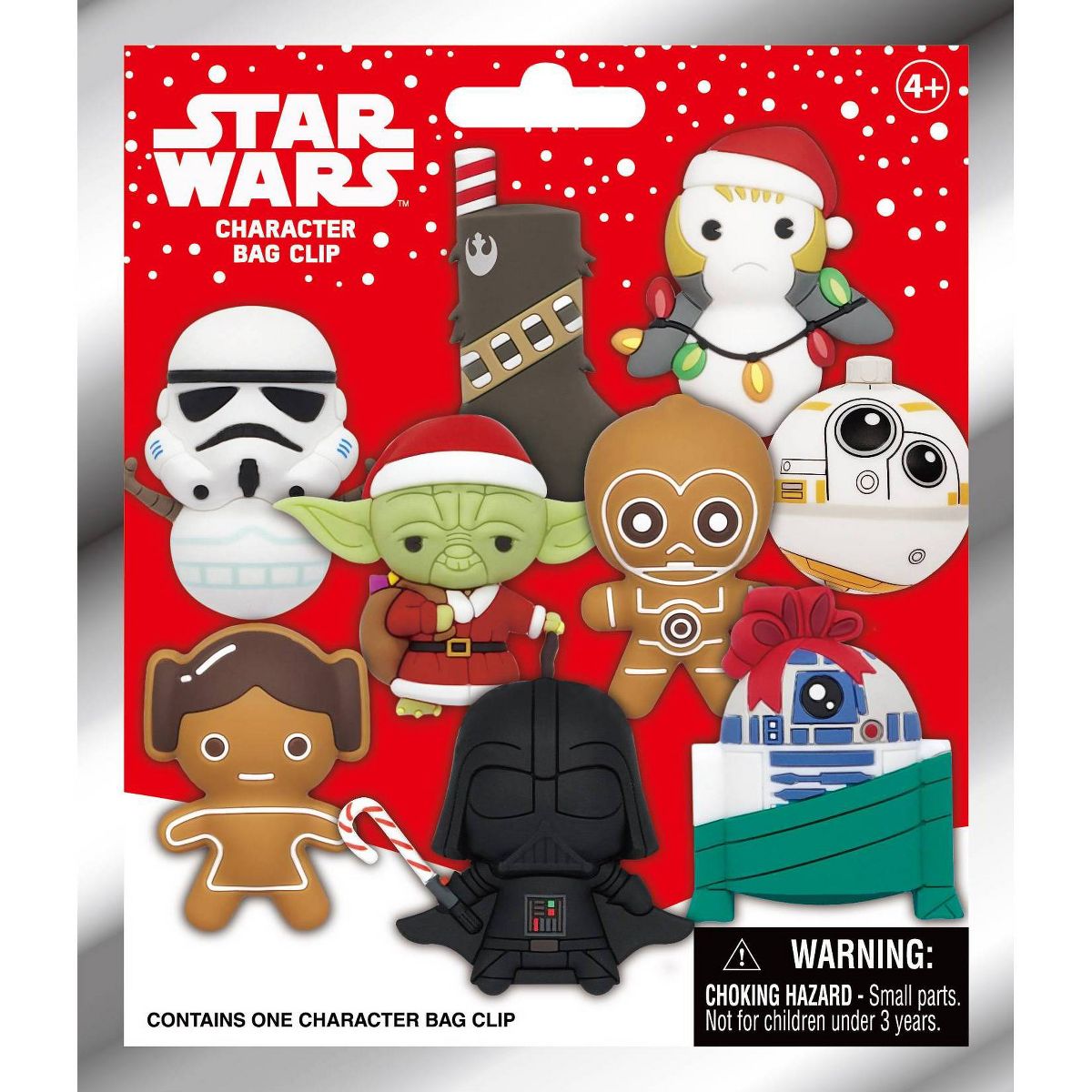 SW Holiday Figure Bag Clips Set 2