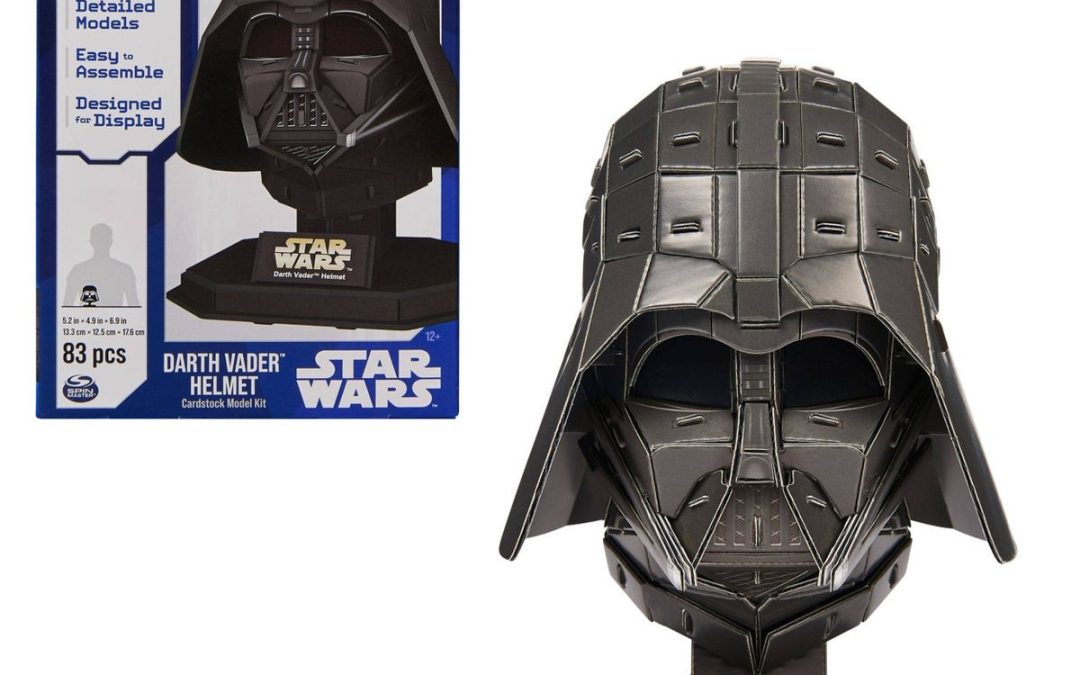 New Star Wars Darth Vader's Helmet Model Kit Puzzle available now!