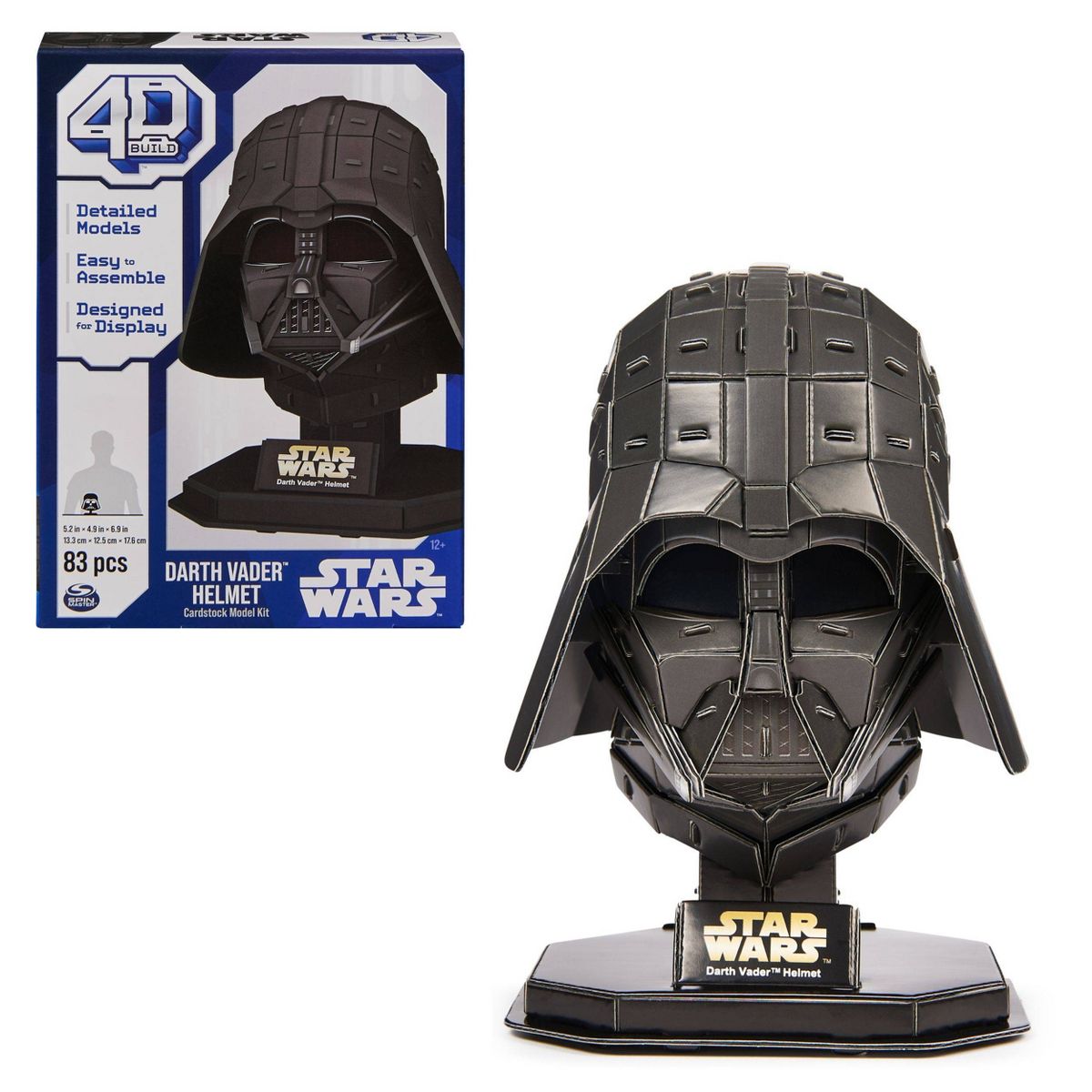 SW Darth Vader's Helmet Model Kit Puzzle 1
