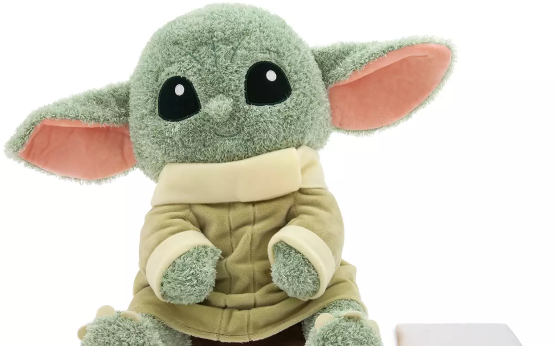 New The Mandalorian The Child (Grogu) Weighted Plush Toy available now!
