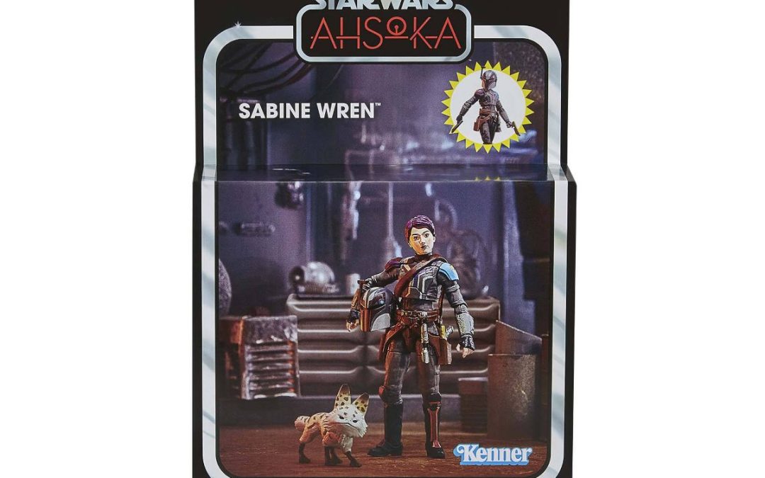 New Star Wars Ahsoka Themed Sabine Wren Vintage Figure available now!