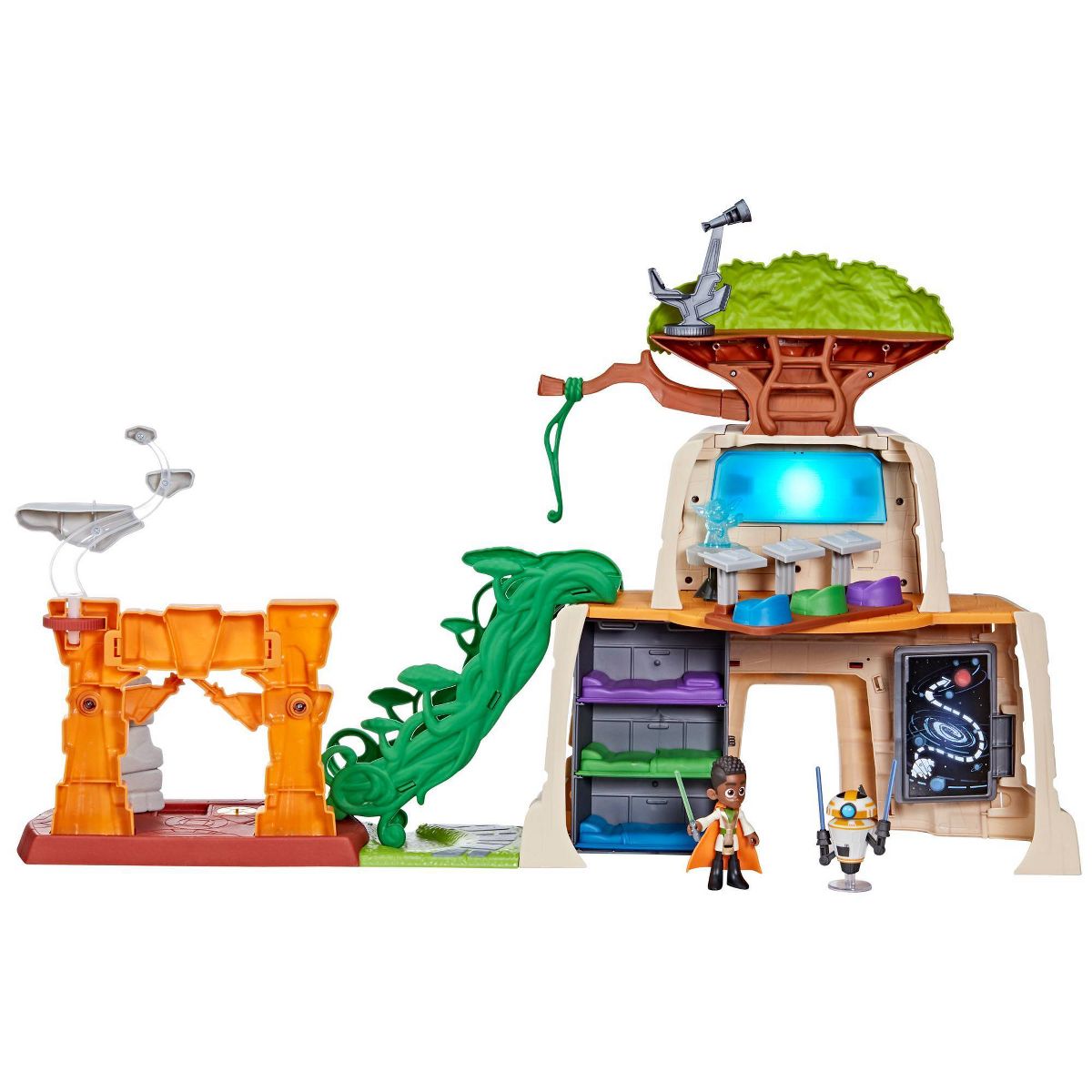 SWYJA Tenoo Jedi Temple Play Set 4