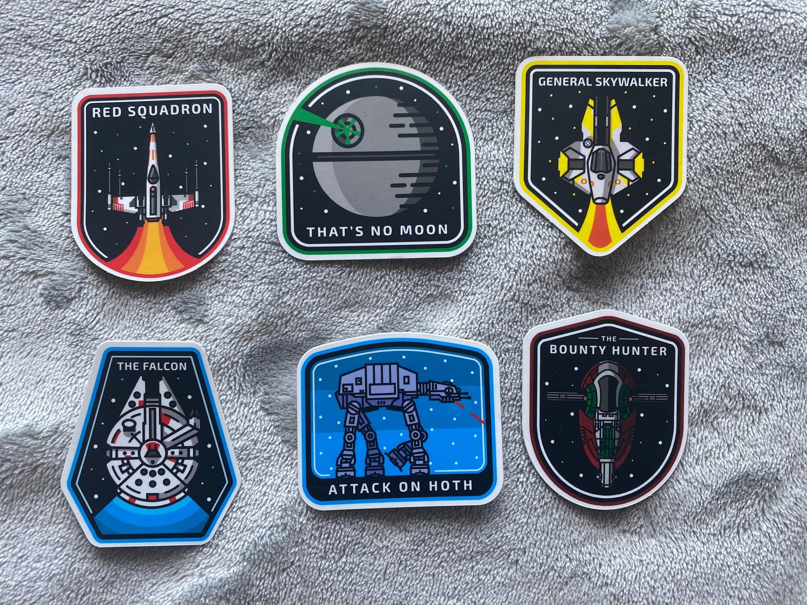 SW A Galaxy Far Far Away Vinyl Sticker Pack 1