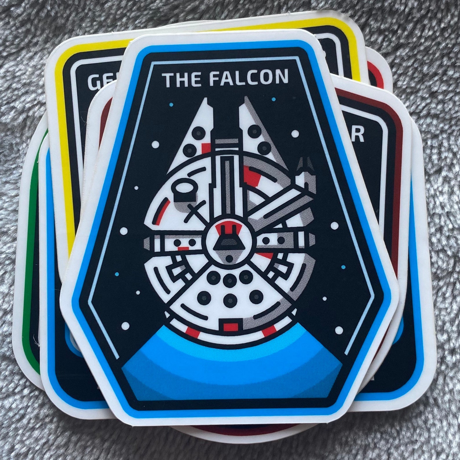 SW A Galaxy Far Far Away Vinyl Sticker Pack 2