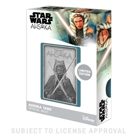 New Star Wars Ahsoka Themed Ahsoka Tano Limited Edition Ingot available now!