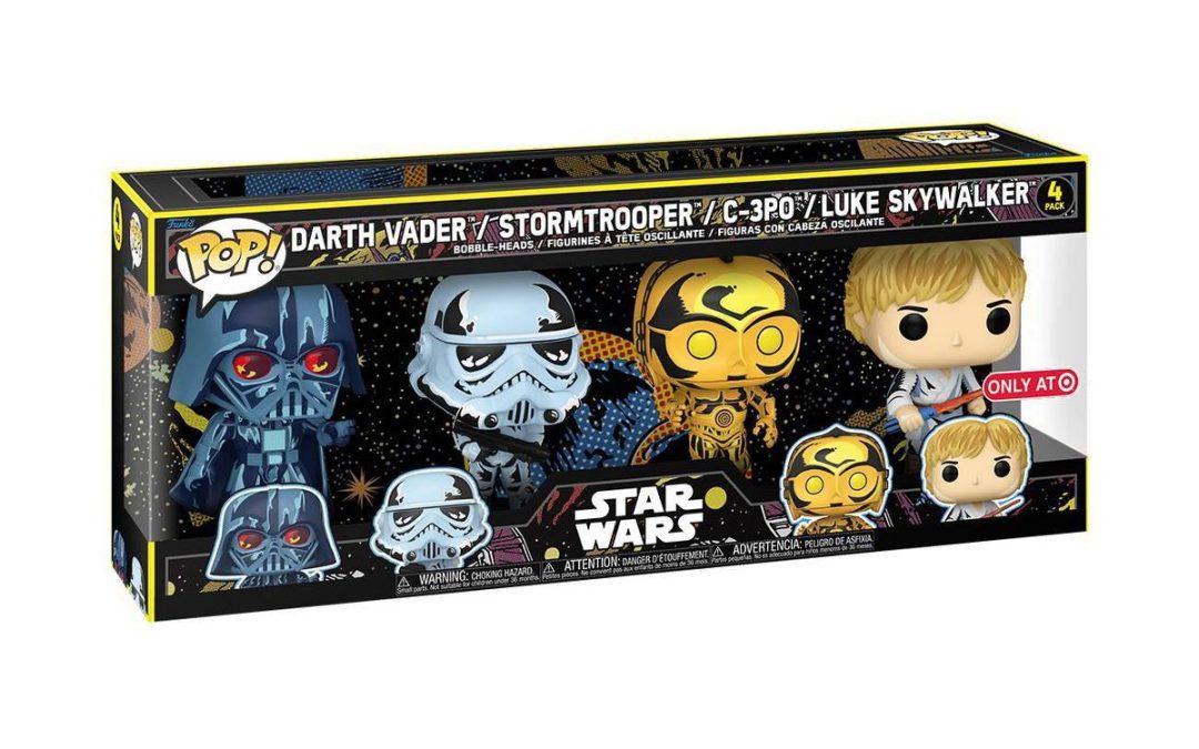 New Star Wars Funko Pop! Bobble Head Toy Retro Series 4-Pack available now!