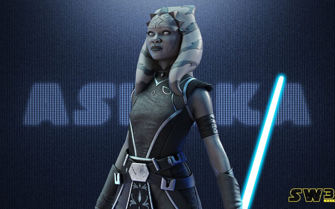 New Star Wars Ahsoka Themed Ahsoka Tano 3D Printed Statue Figure available now!