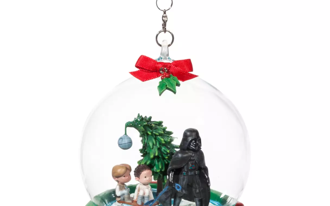 New Star Wars Darth Vader and Family Glass Dome Sketchbook Ornament available now!