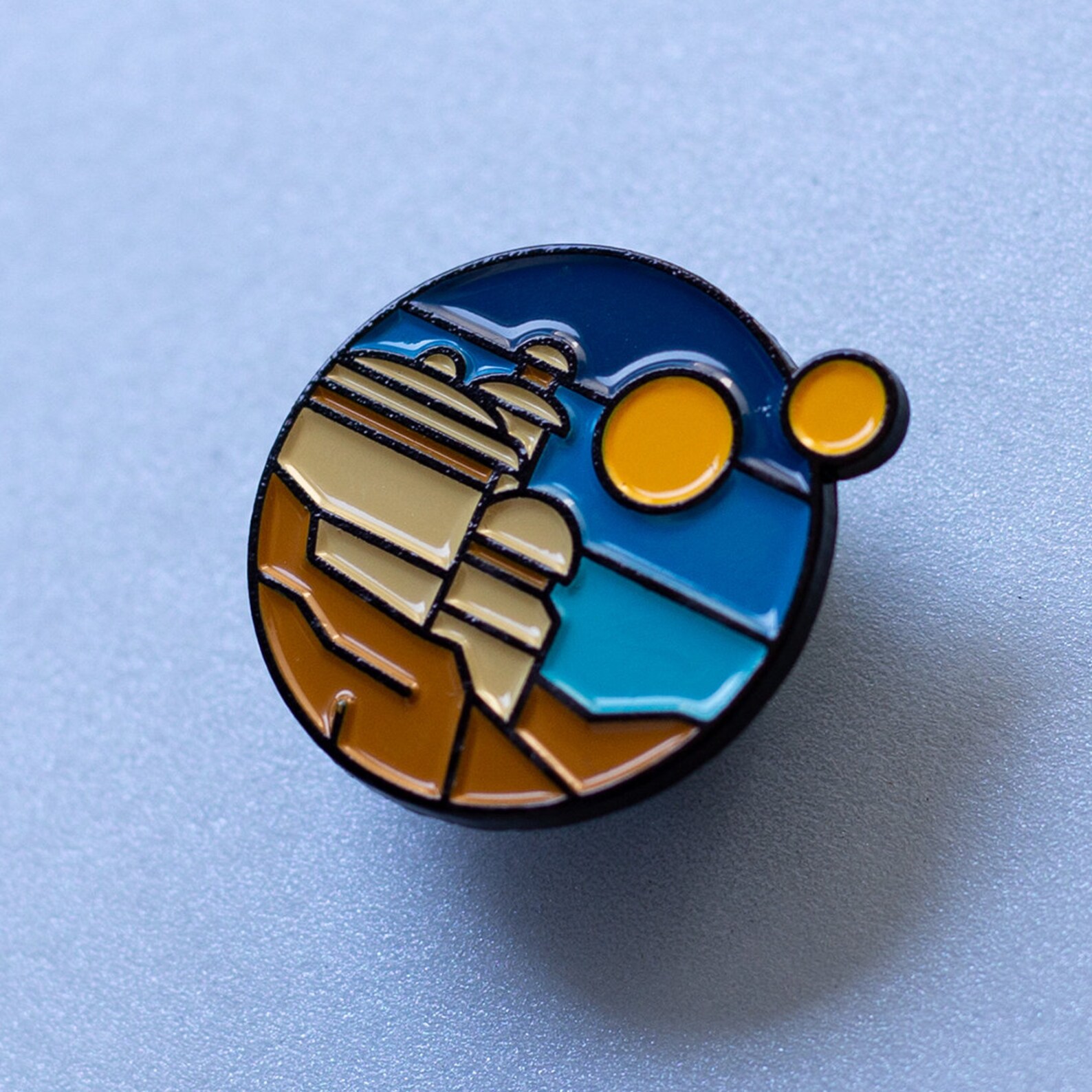 ROTJ Jabba's Desert Palace Icon Enamel Pin 3