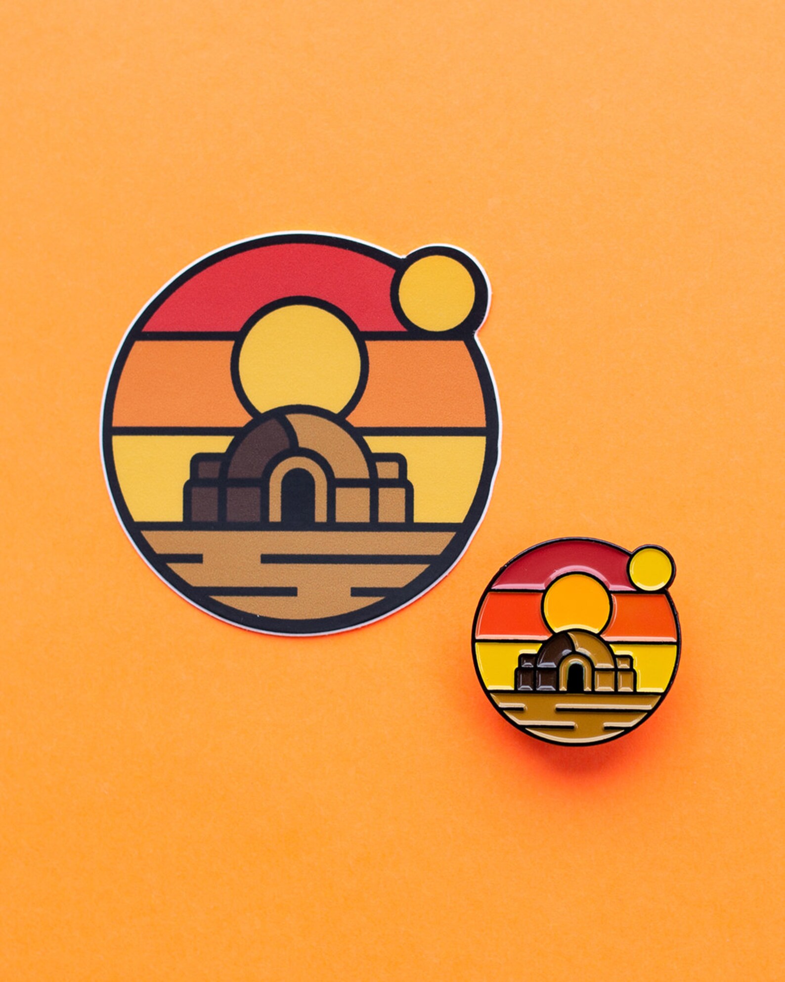 ANH Twin Suns Icon Sticker 2