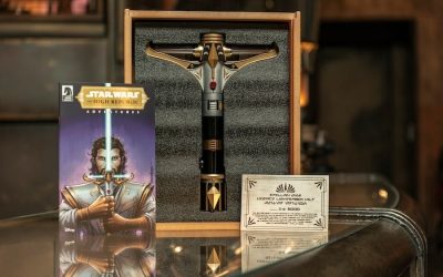New Star Wars Stellan Gios Legacy Lightsaber Hilt and Comic Book Set available now!