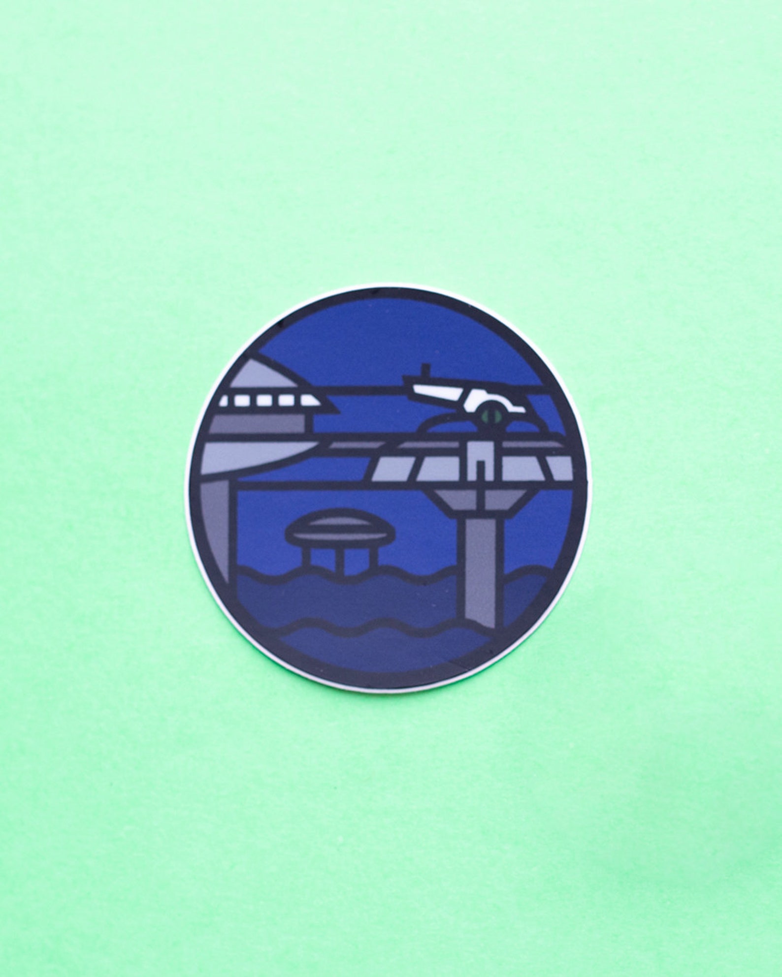 AOTC Kamino Home of Clones Icon Sticker 1