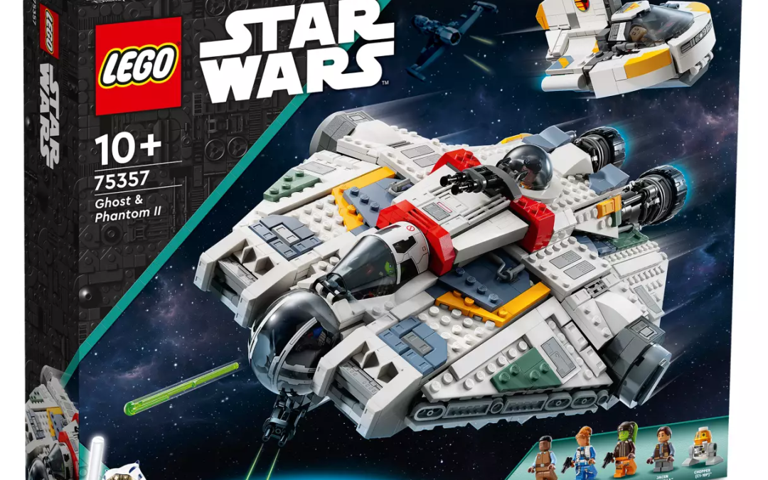 New Star Wars Ashoka Ghost & Phantom II Lego Set available now!