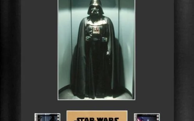 New Star Wars Darth Vader Character Framed Film Cell Picture available now!