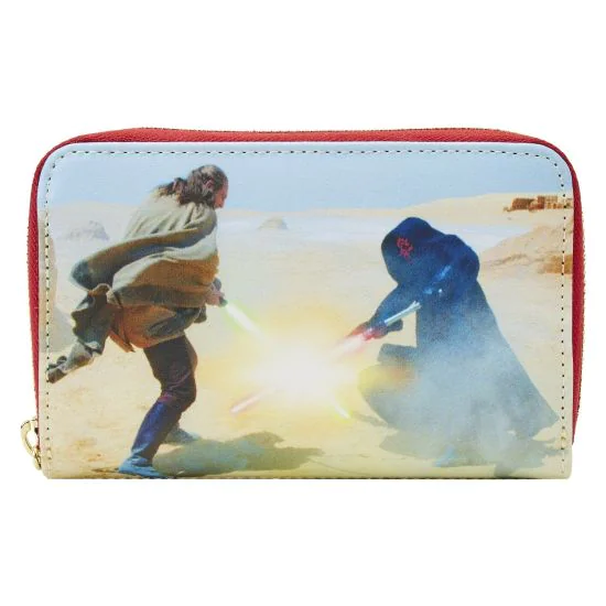 New The Phantom Menace Movie Scene Zip Around Wallet available for pre-order!