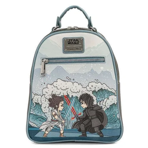 New The Rise of Skywalker Kylo Ren and Rey Mixed Emotions Mini Backpack available for pre-order!