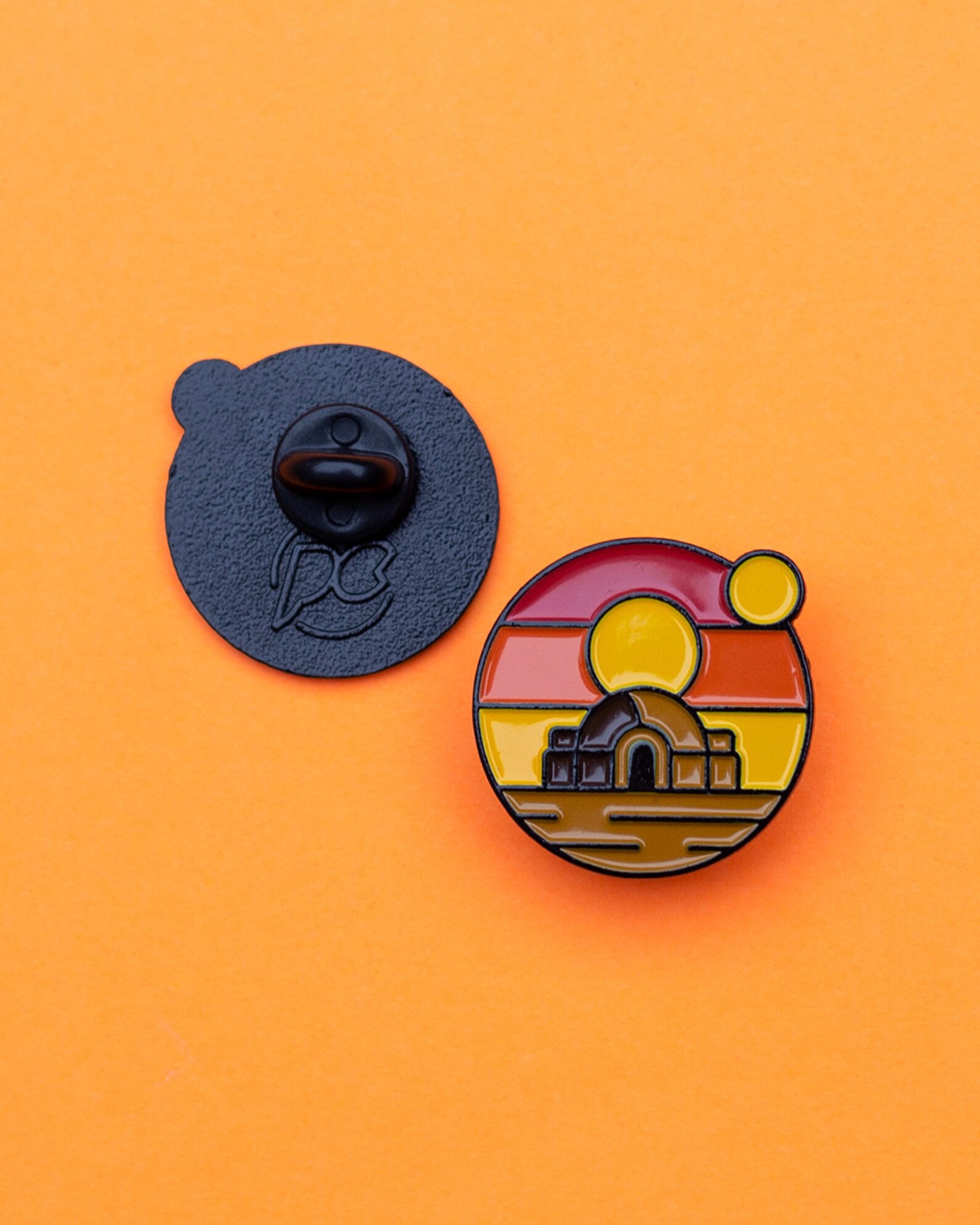 SW Twin Suns Icon Enamel Pin 4