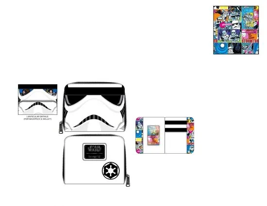 New Star Wars Imperial Stormtrooper Loungefly Purse available now!