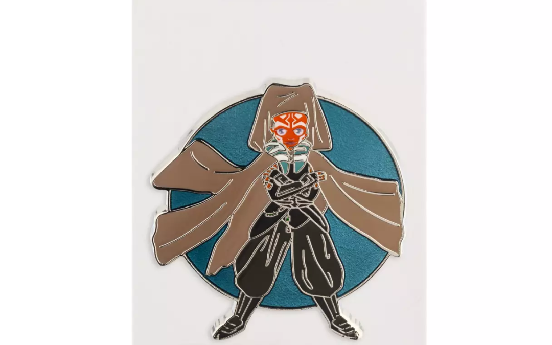 New Star Wars Ahsoka Themed Ahsoka Tano Cloisonné Pin available now!