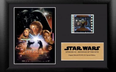 New Revenge of the Sith Mini Framed Film Cell available now!