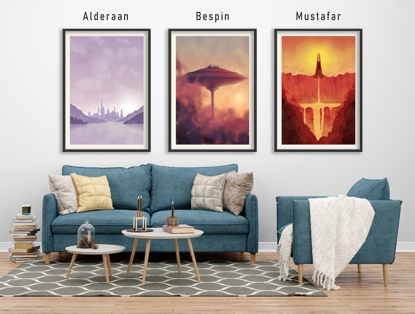 SW Travel Planet Poster Bundle Set 2