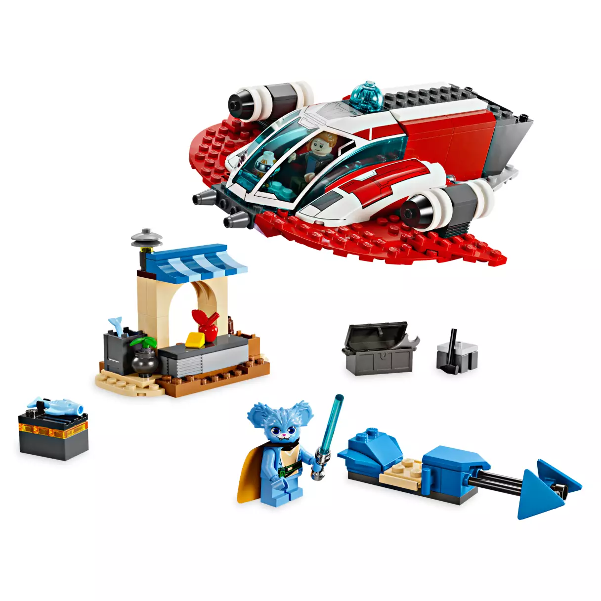 SW: YJA The Crimson Firehawk Lego Set 3