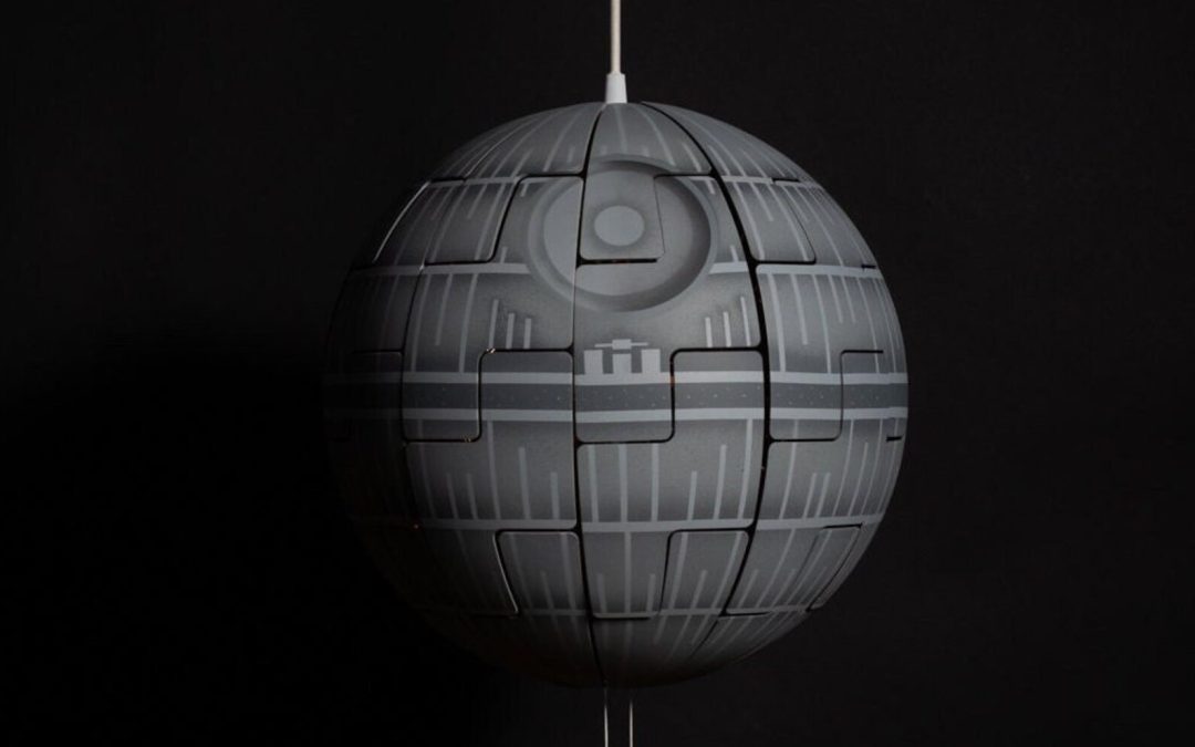 New Star Wars Exploding Death Star Pendant Lamp available now!