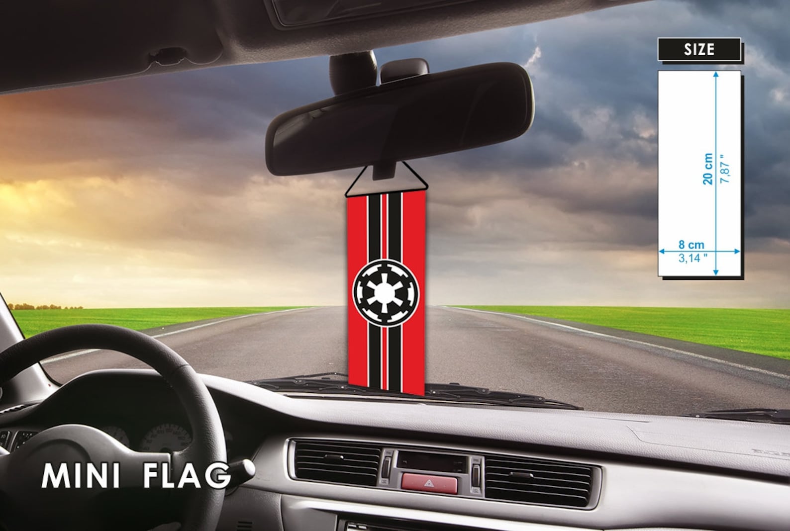 SW Premium Quality Galactic Empire Imperial Flag 2
