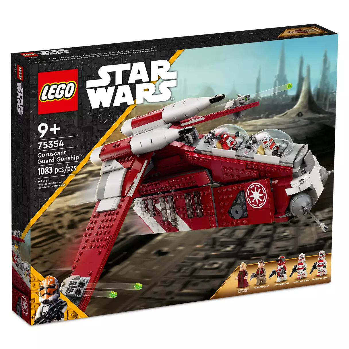 SW Coruscant Guard Gunship Lego Set 1