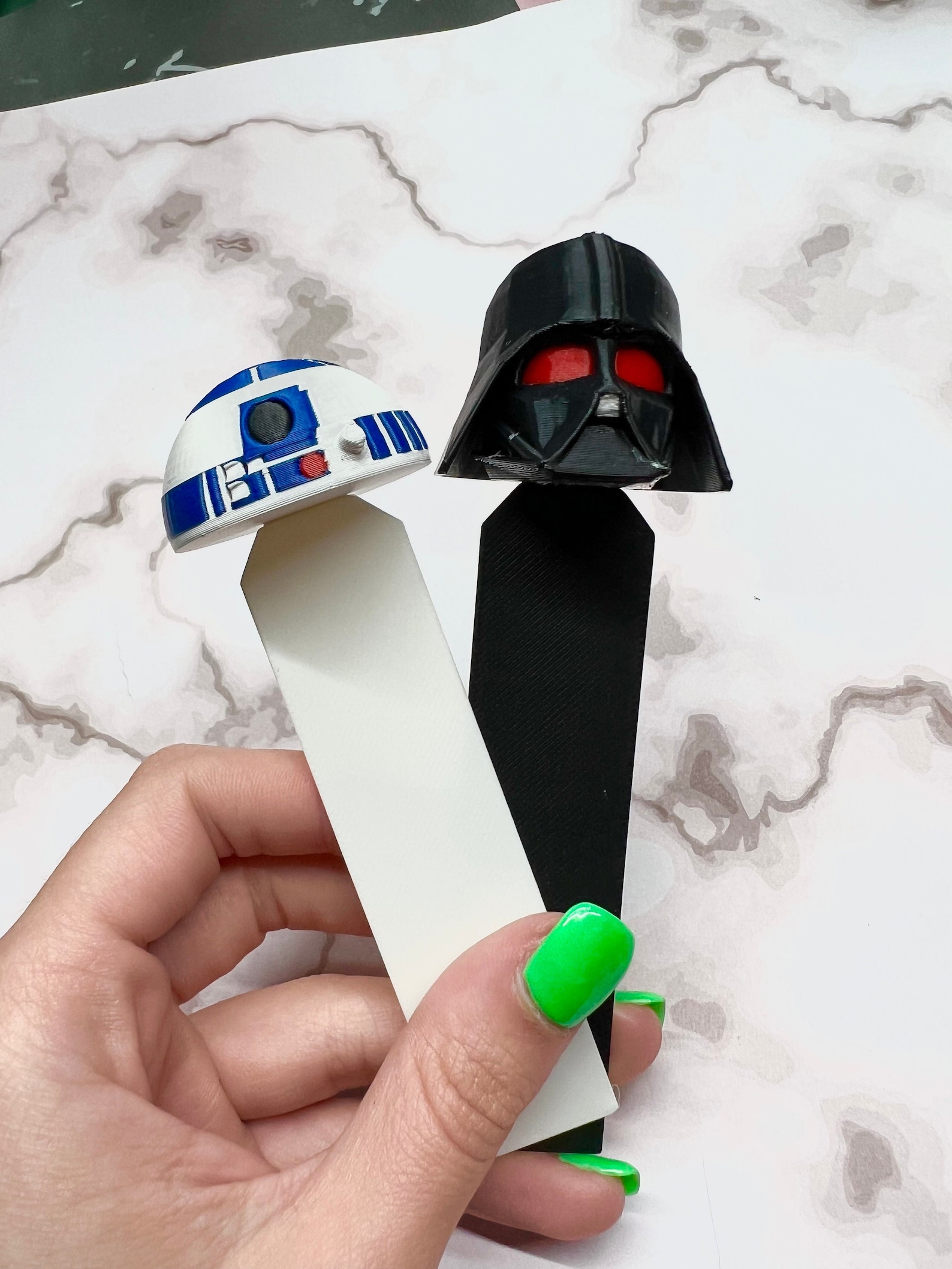 SW Character 3D Printed Bookmarks Set 1