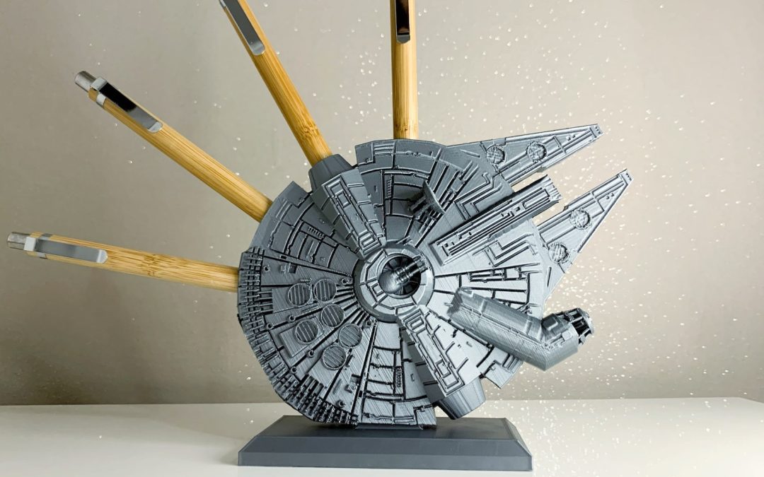 New Star Wars Millenium Falcon Pen and Pencil Office Holder available now!