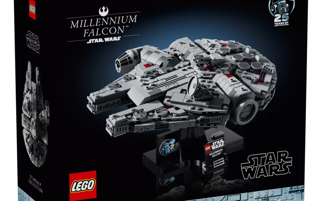 New A New Hope Millennium Falcon Build-and-Display Starship Model Lego Set available now!