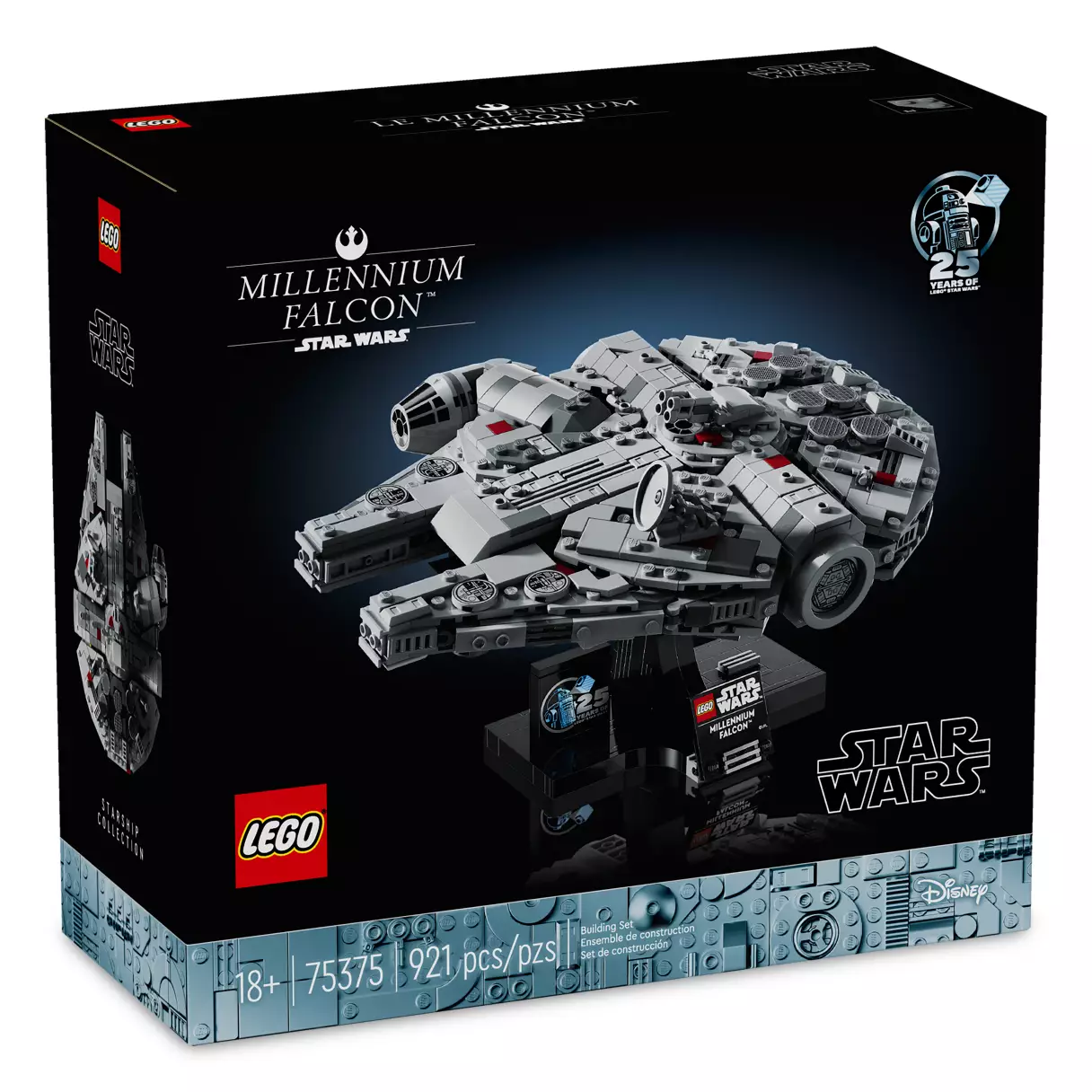 ANH Millennium Falcon Build-and-Display Starship Model Lego Set 1
