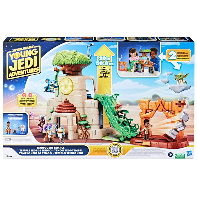 New Star Wars Young Jedi Adventures Tenoo Jedi Temple Play Set available now!