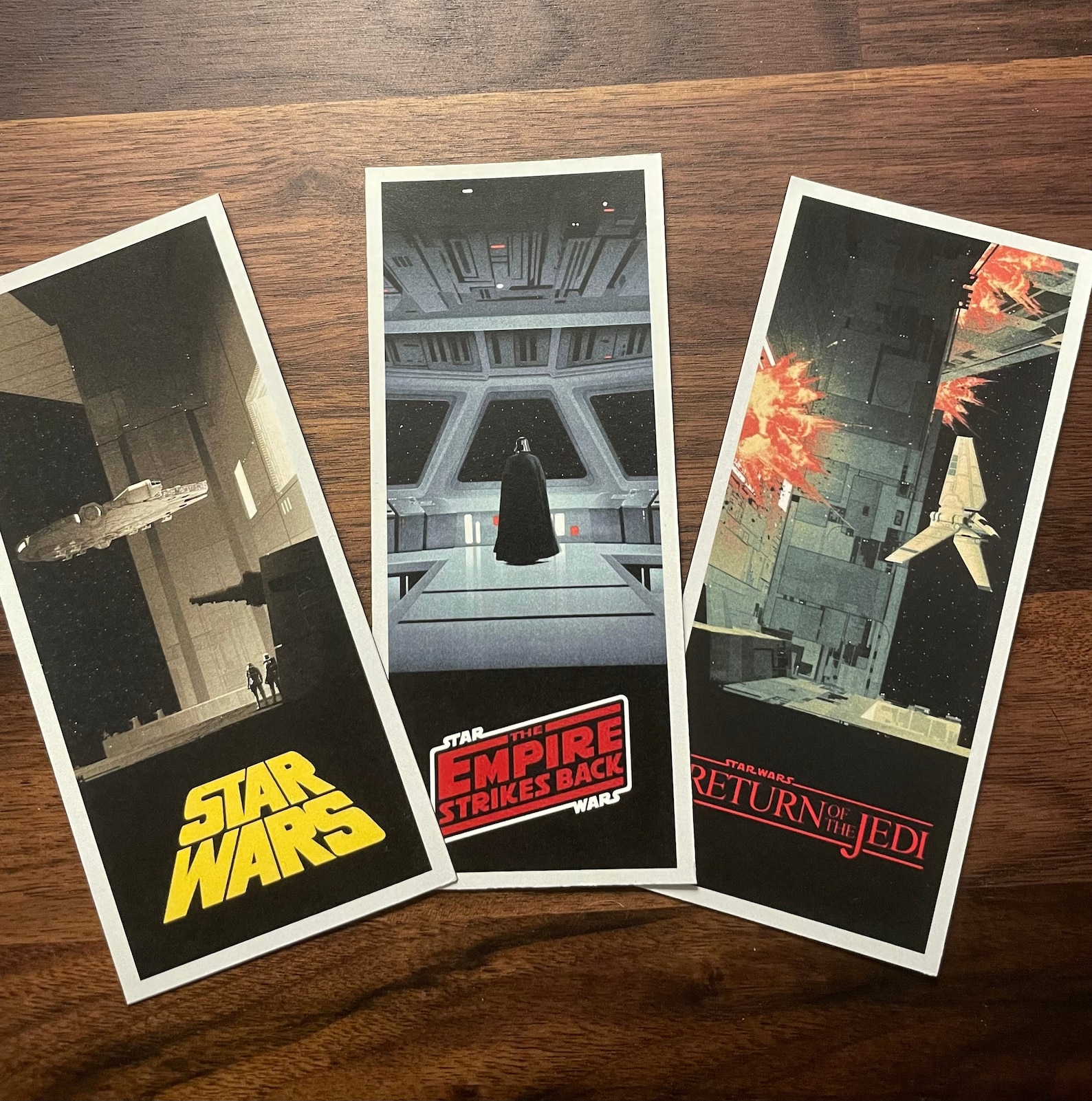 SW Original Trilogy Bookmark Set 1