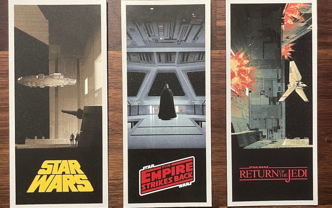 New Star Wars Original Trilogy Bookmark Set available now!