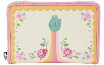 New Star Wars Floral Rebel Zip Around Wallet available now!