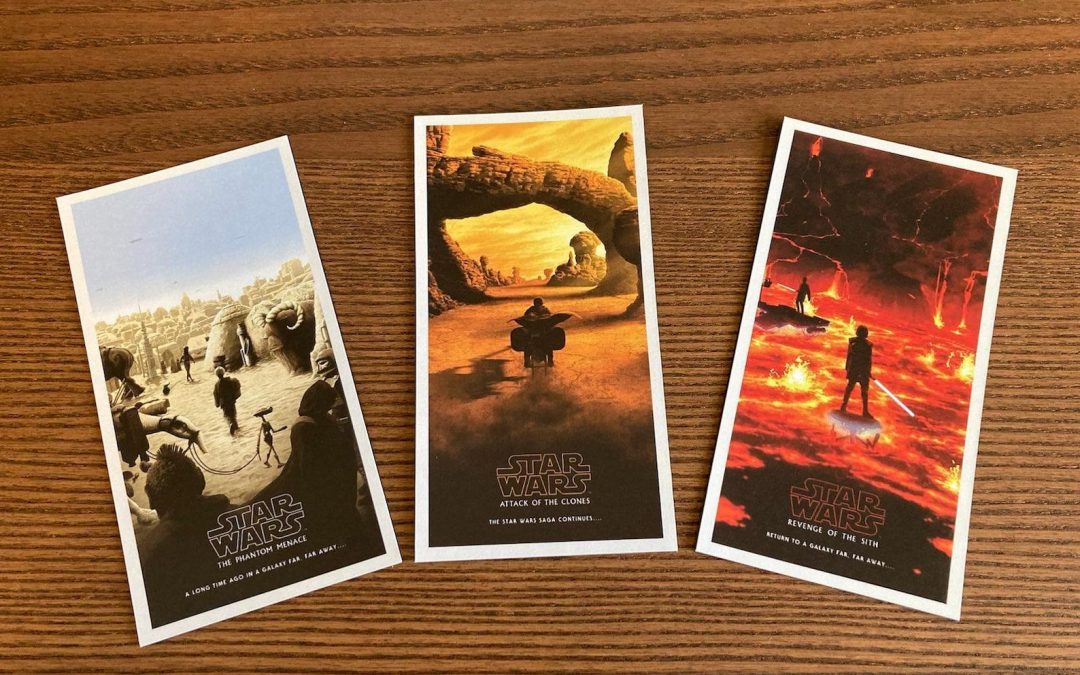 New Star Wars Prequel Trilogy Bookmark Set 2 available now!