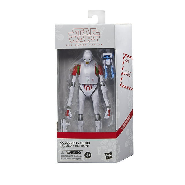 SW KX Security Droid (Holiday Edition) Black Series Figure 1