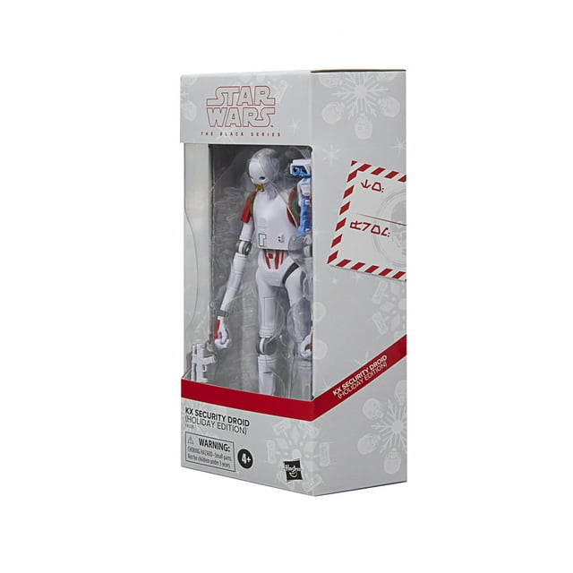 SW KX Security Droid (Holiday Edition) Black Series Figure 2